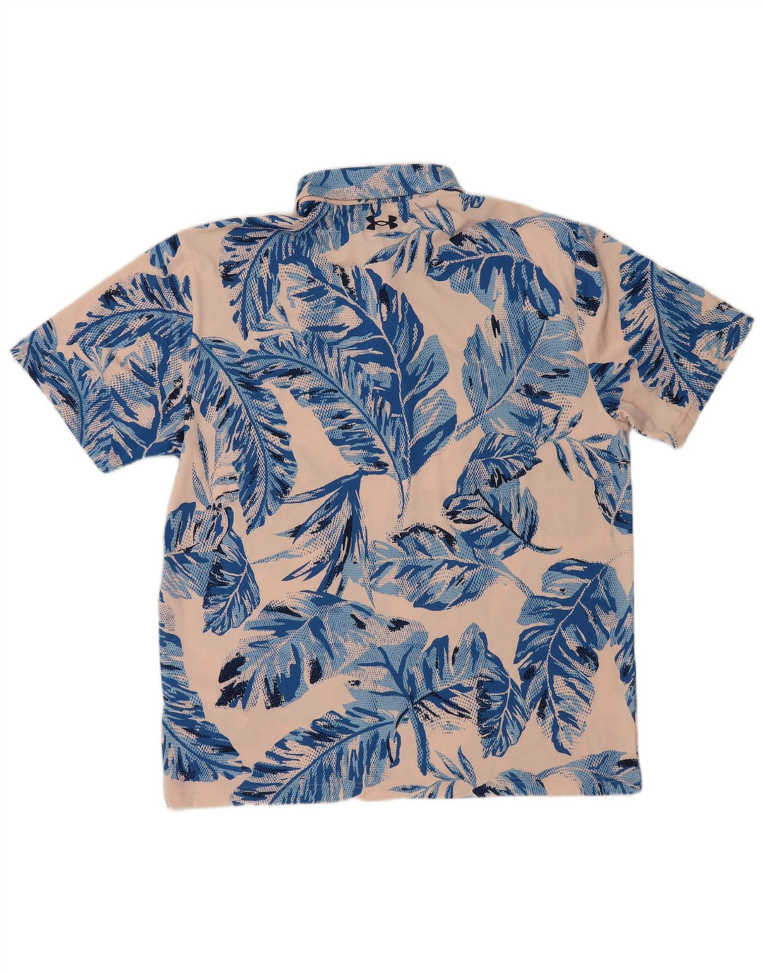 Tricou polo Puma pentru bărbați, mare, roz, poliester floral