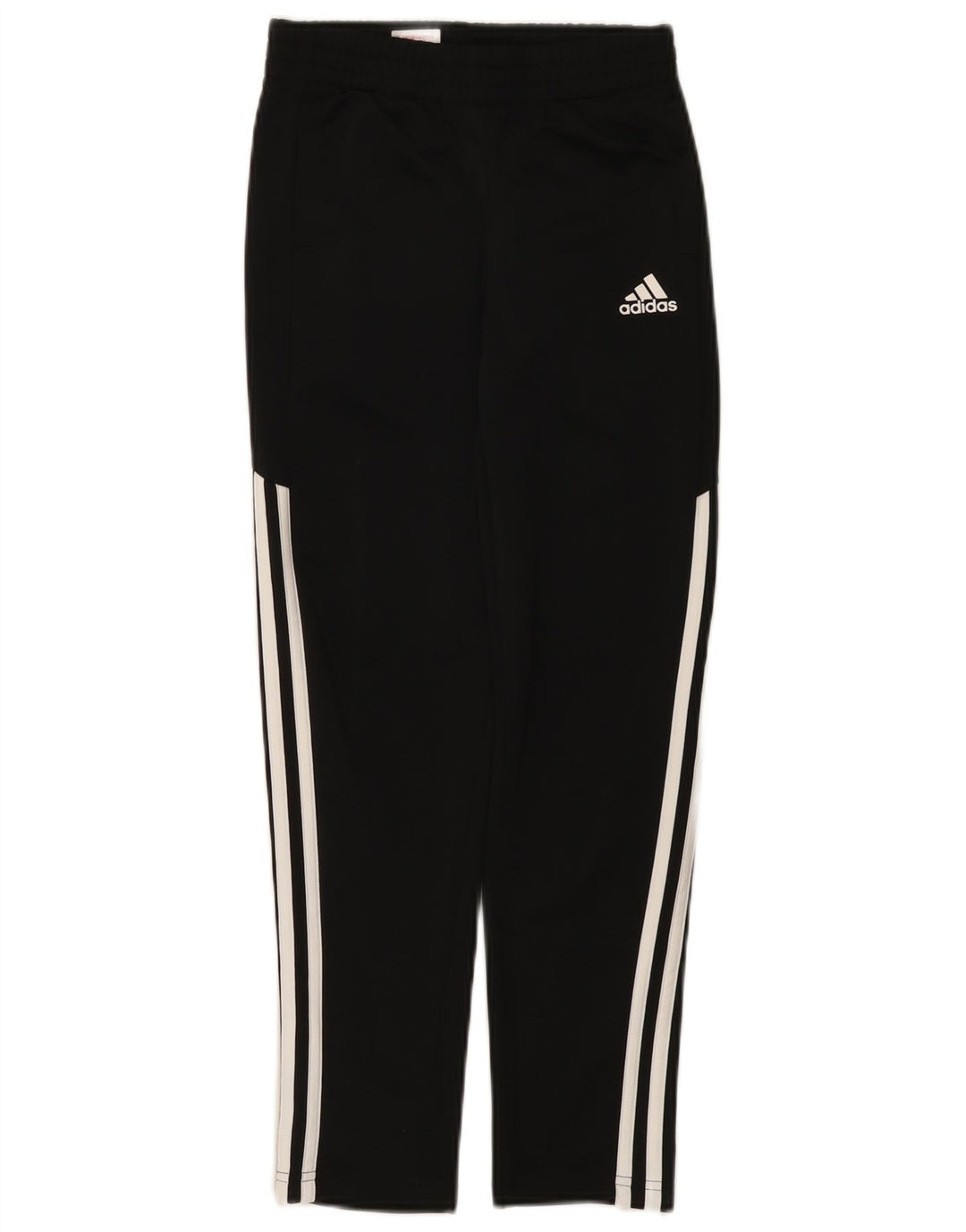 Pantaloni de trening Adidas baieti 9-10 ani poliester negru