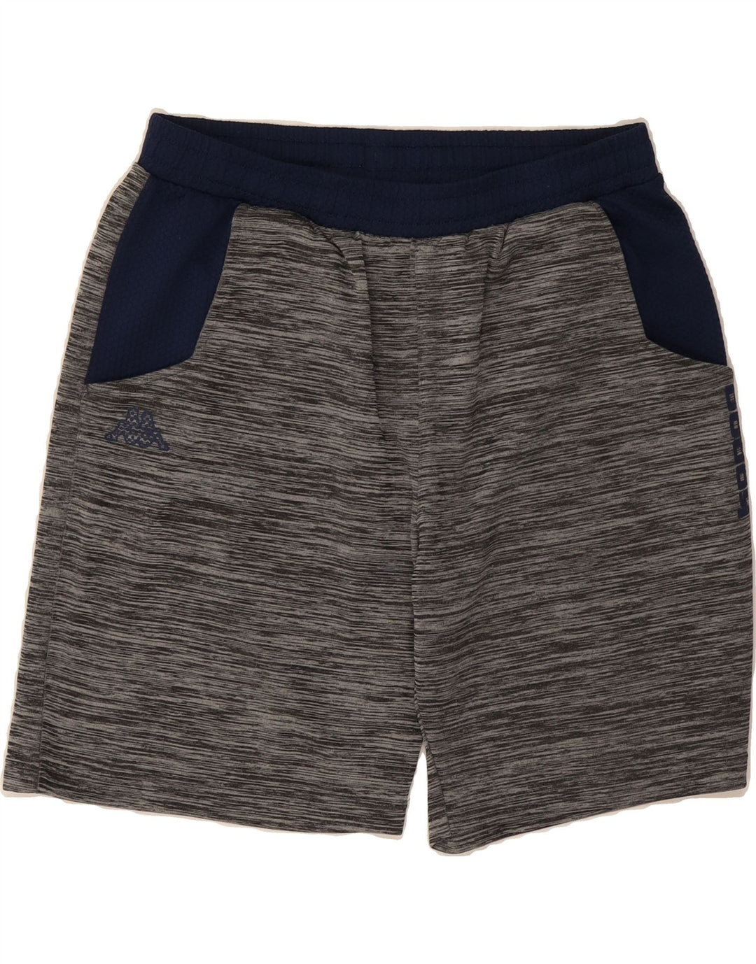 KAPPA Mens Sport Shorts XL  Grey Pinstripe Polyester Vintage Kappa and Second-Hand Kappa from Messina Hembry 
