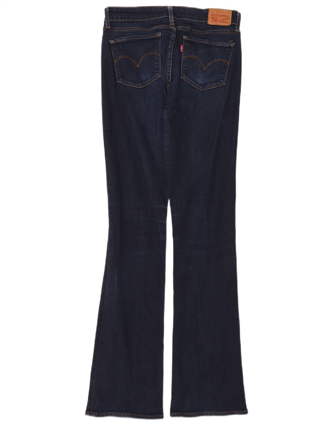 Blugi Levi's 715 Bootcut pentru femei W28 L32 bumbac bleumarin