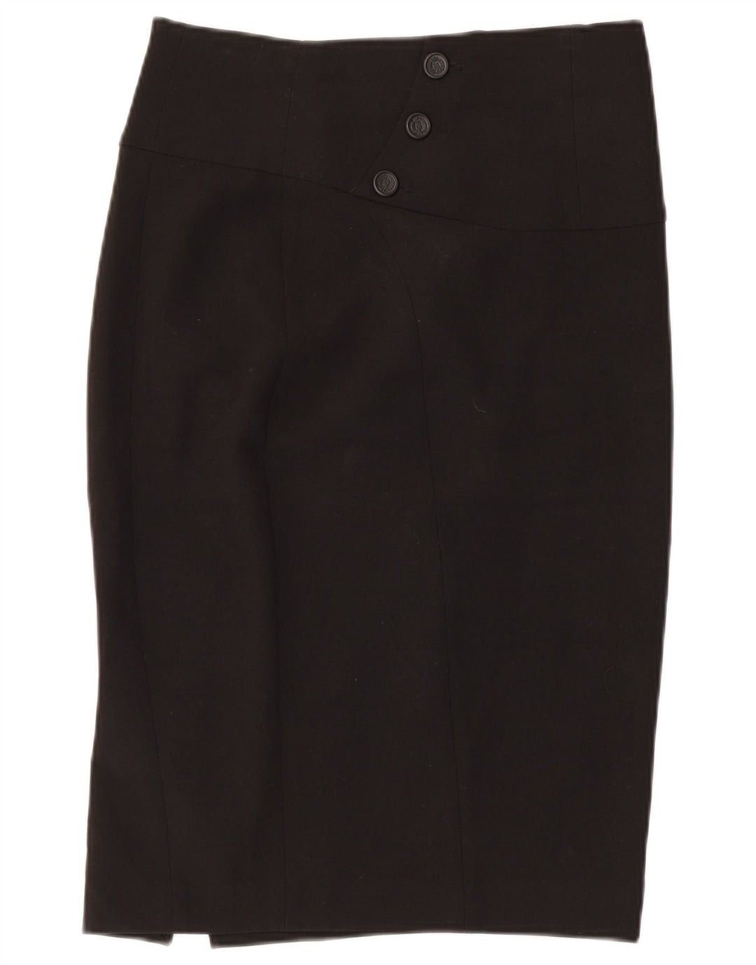 Fusta creion pentru femei Zara Medium W28 Poliester negru