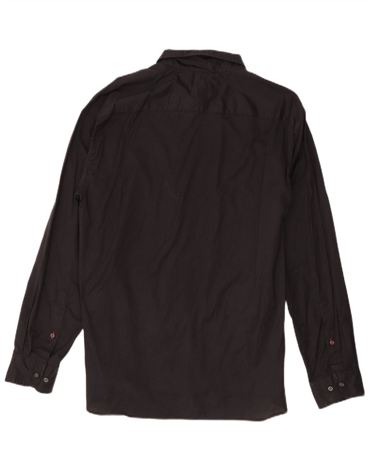 Cămașă pentru bărbați Tommy Hilfiger, XL, negru, cu formă regulată, bumbac