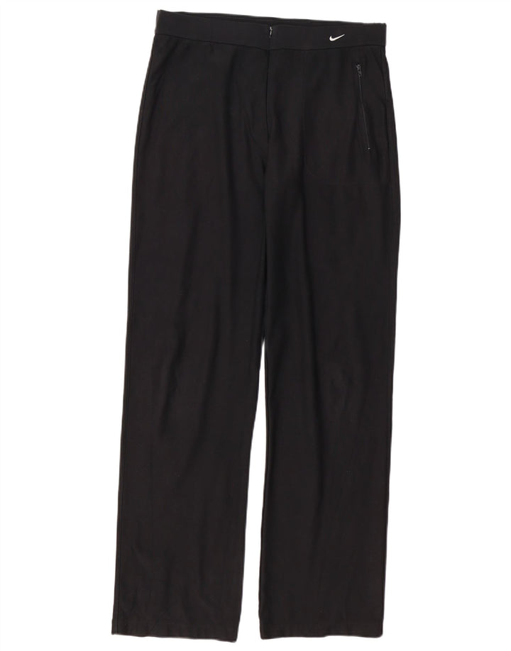 Pantaloni de trening NIKE Dri Fit pentru femei US 8/10 Poliester mediu negru
