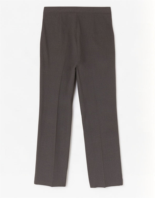 Pantaloni casual drepti pentru femei Marks & Spencer UK 12 Medium W30 L33 Gri