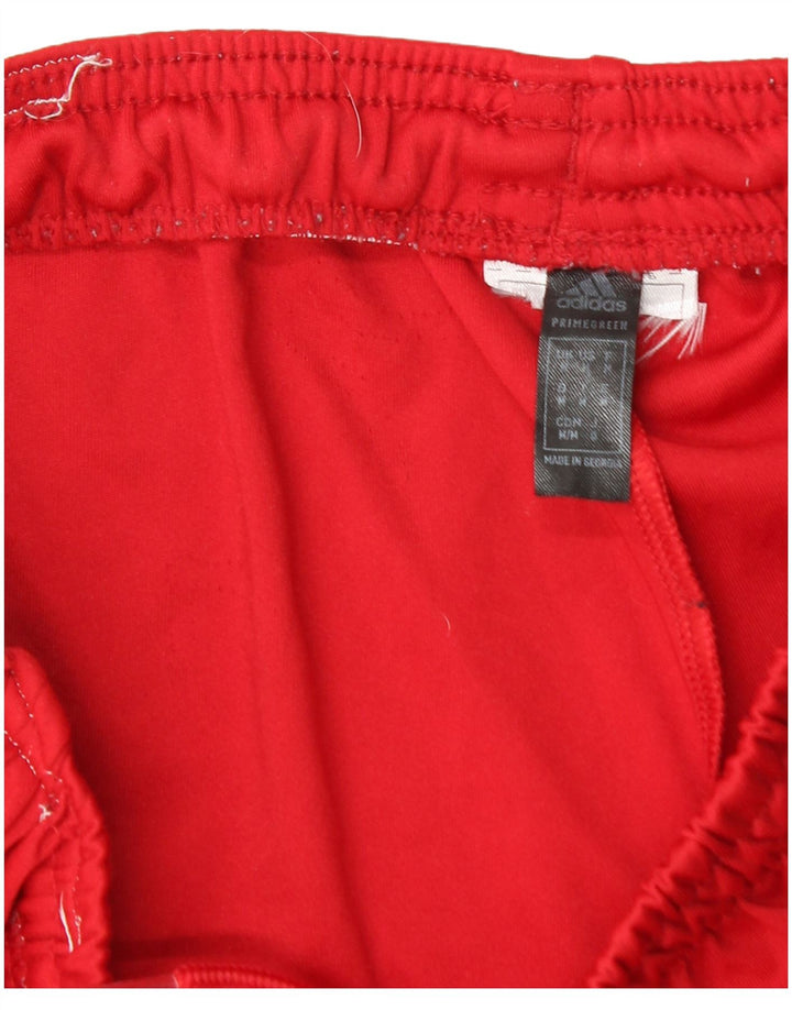 Pantaloni scurți sport pentru bărbați Adidas, roșu mediu
