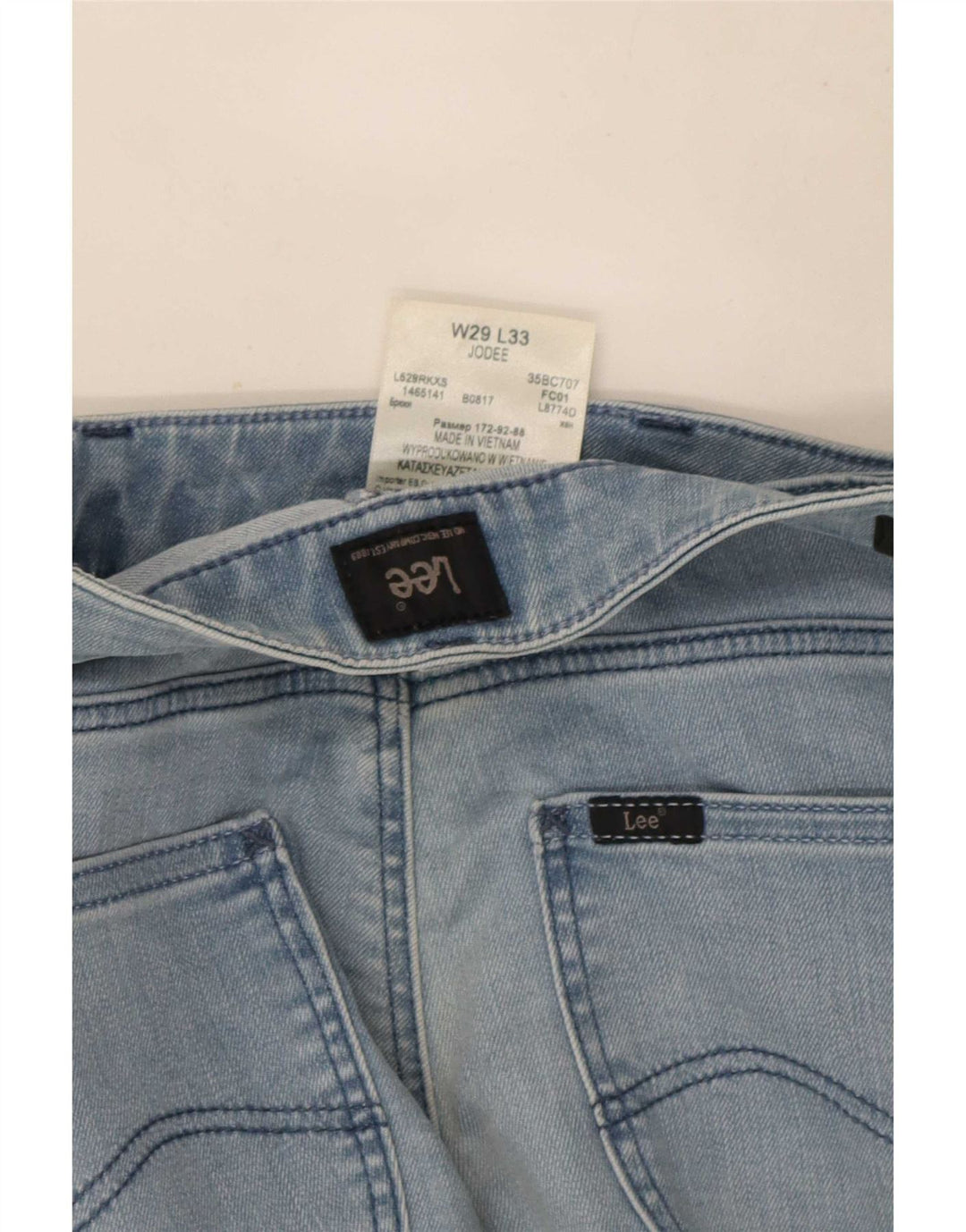 Blugi skinny Lee Jodee pentru femei W29 L28 Bumbac albastru