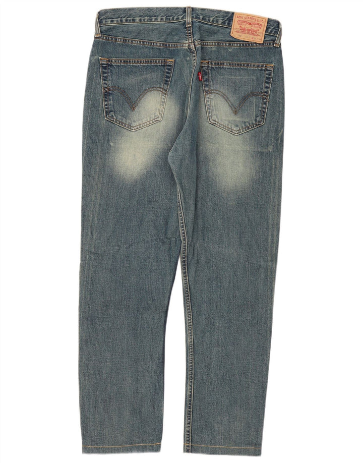 Blugi conici pentru femei Levi's 508 W34 L30 bumbac albastru