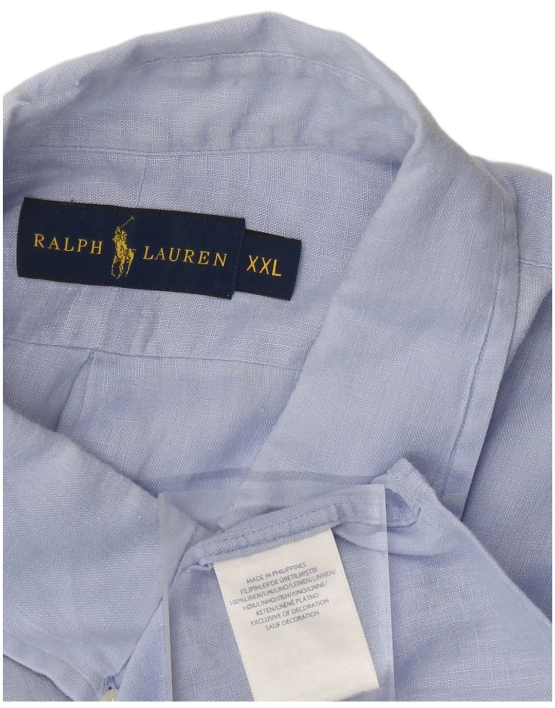 Cămașă pentru bărbați RALPH LAUREN 2XL in albastru