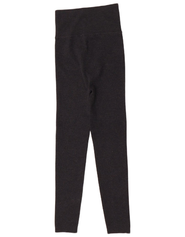 Leggings pentru femei cu talie înaltă Zara UK 14 Lână mare gri