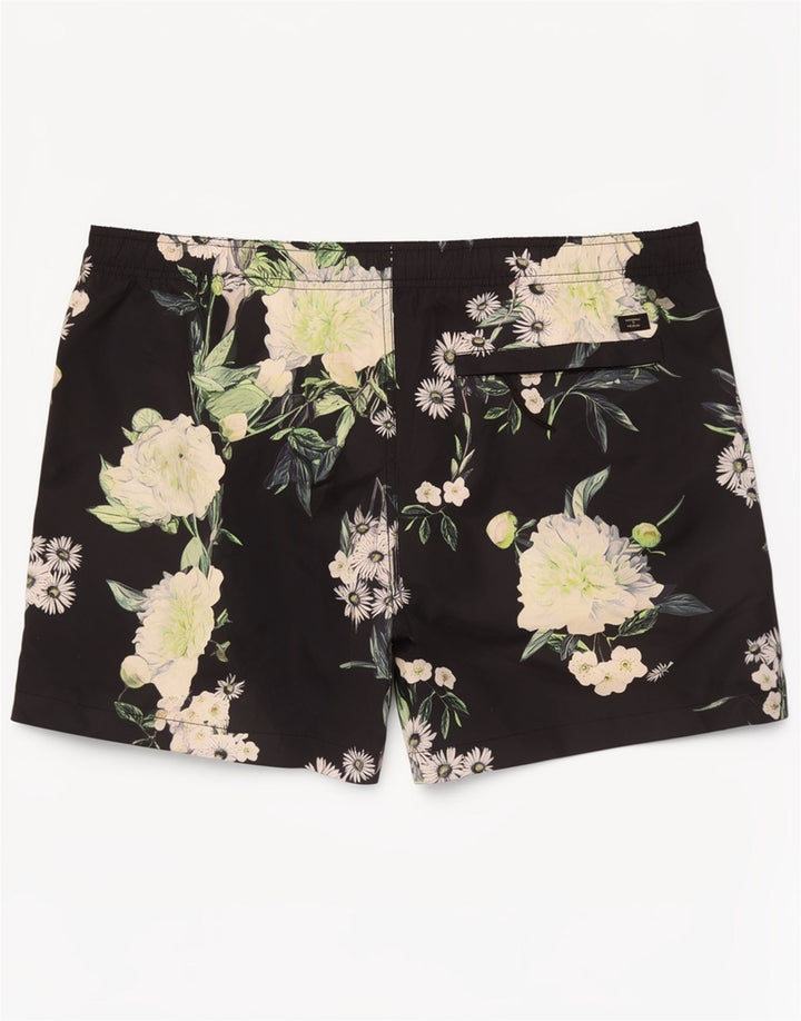 Pantaloni scurți de înot grafic pentru bărbați Superdry, mari, albastru, poliester floral