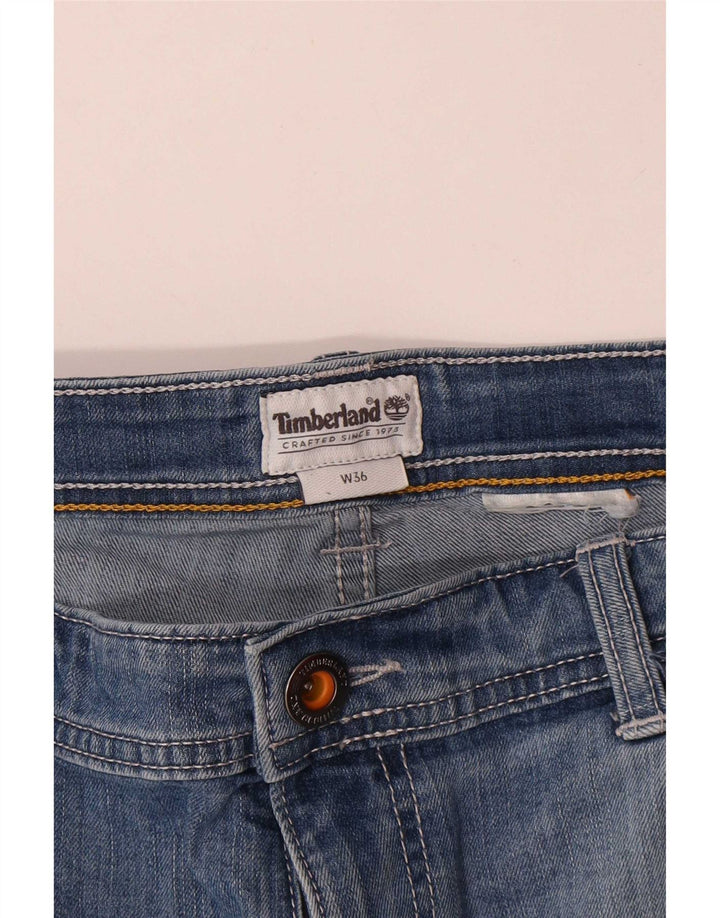 Pantaloni scurți din denim pentru bărbați Timberland W36 Large Blue