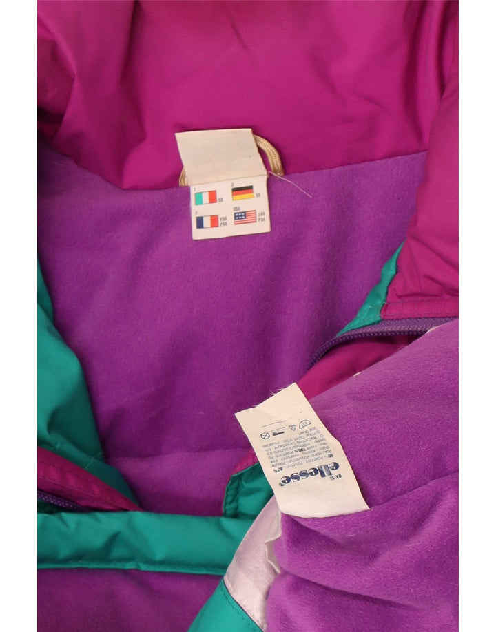 Jachetă de schi cu glugă cu glugă pentru bărbați Ellesse IT 50, mare, verde, color block