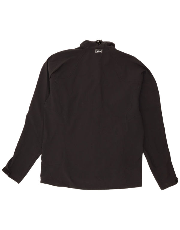 Adidas Mens Clima Proof Trening Top Jacket UK 42/44 Large Black Polyester