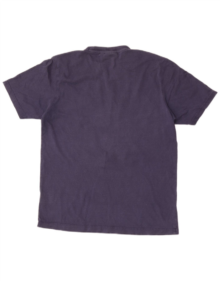Tricou cu grafică pentru bărbați Fila Top Mediu Bleumarin Bumbac