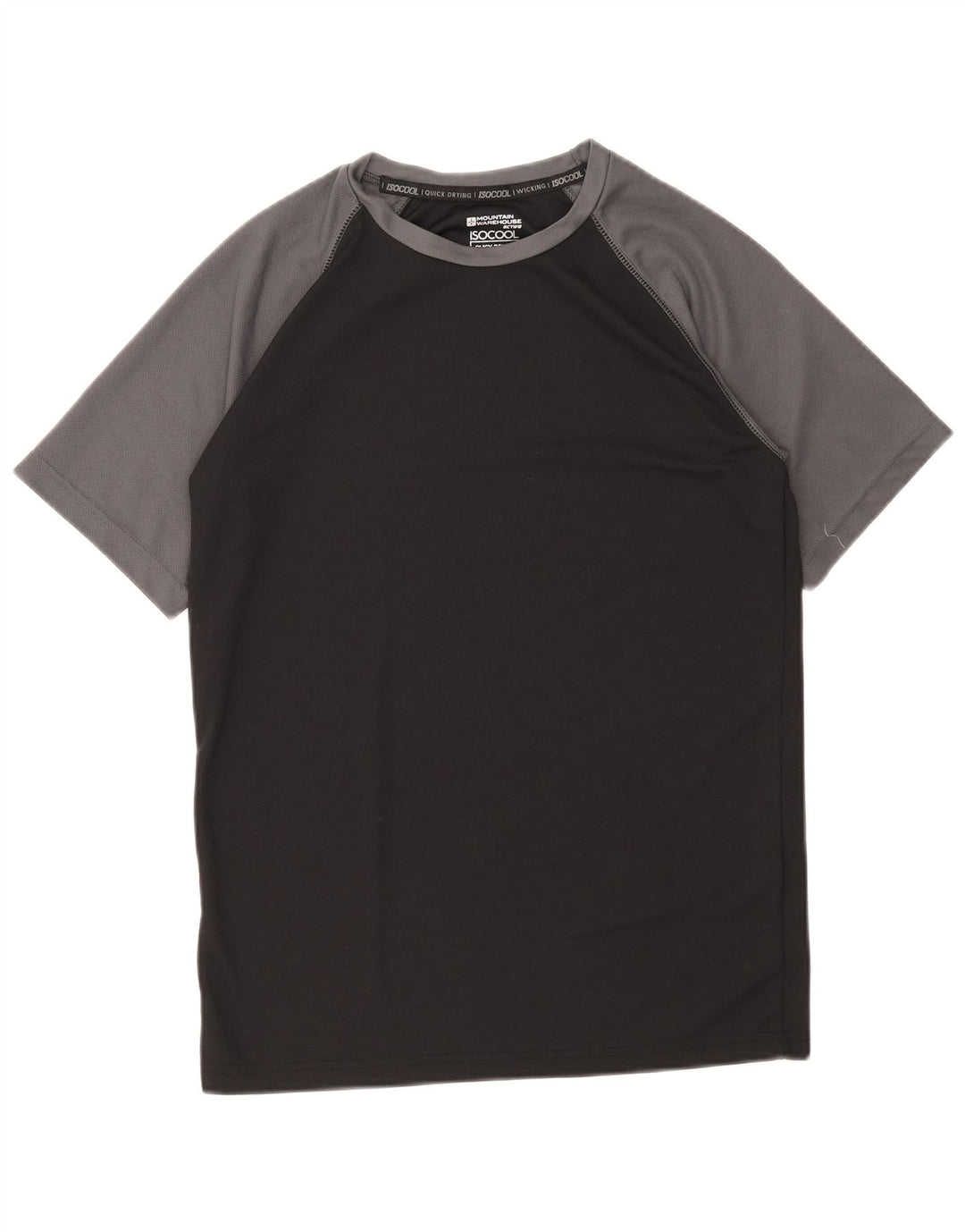 Tricou pentru bărbați Mountain Warehouse Top Mediu Negru Colorblock