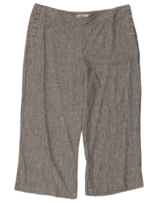 Pantaloni Capri pentru femei Marks & Spencer UK 16 Large W34 L20 Bleumarin