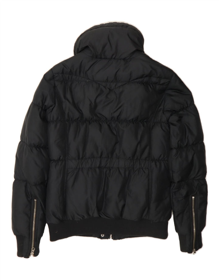 LEVI'S Womens Padded Jacket UK 10 Small Black Vintage Levi's and Second-Hand Levi's from Messina Hembry 
