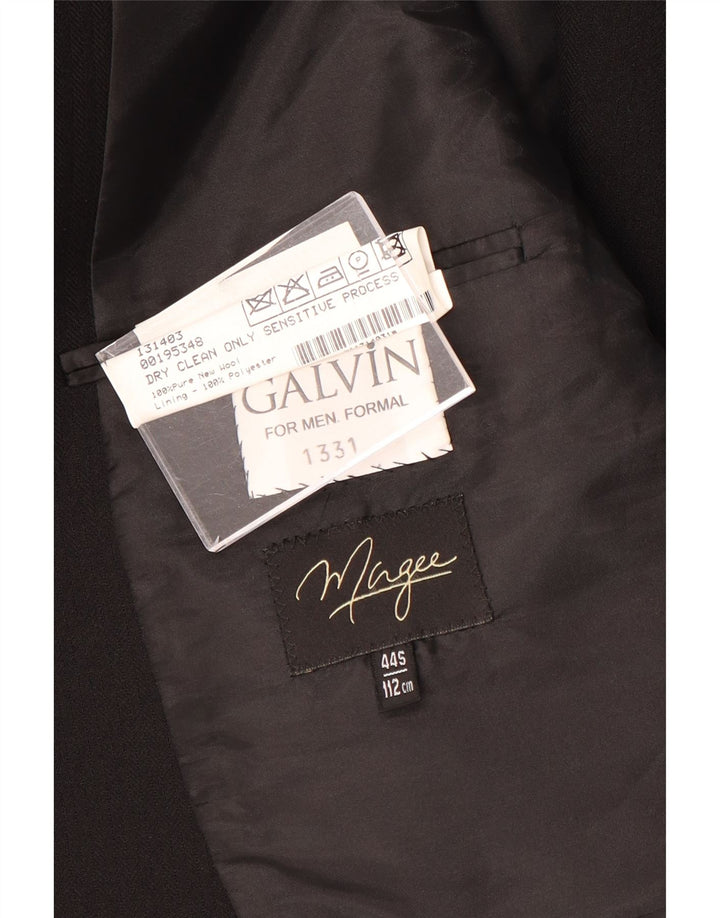 Jachetă pentru bărbați Magee Frac Blazer UK 44 XL Lână neagră