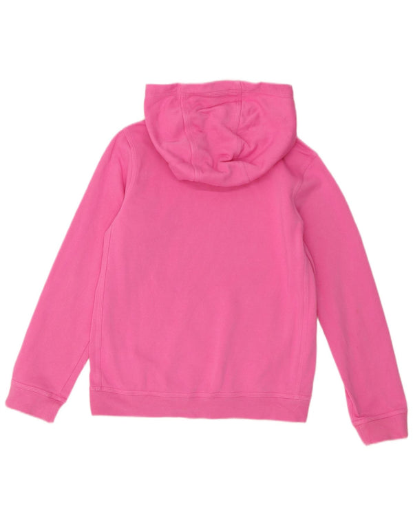 Nike Boys Hoodie Jumper 12-13 Years Large Pink Cotton