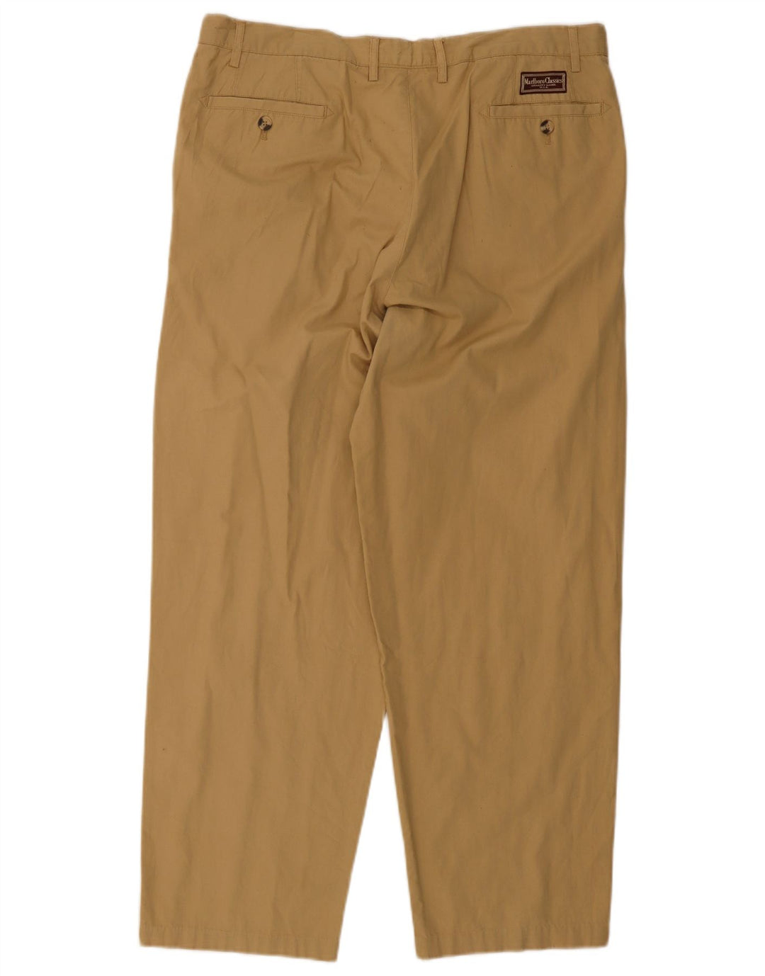 Pantaloni chino pentru bărbați Marlboro Classics L36 L30 Bej