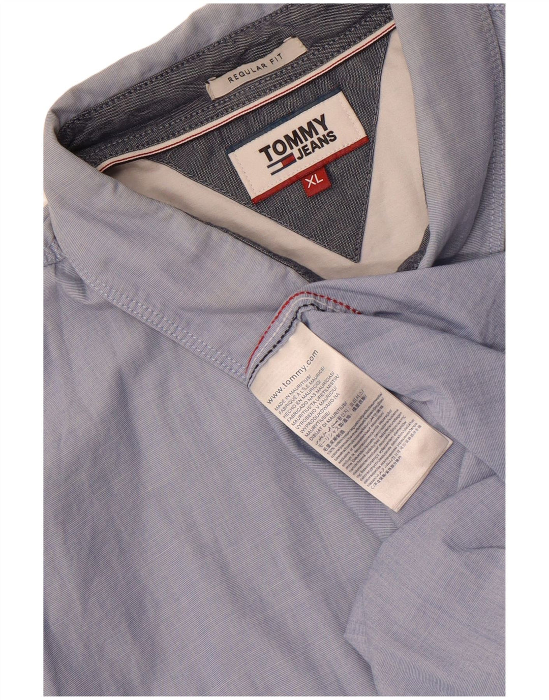 Cămașă Tommy Hilfiger pentru bărbați, XL, bumbac, cu ajustare normală