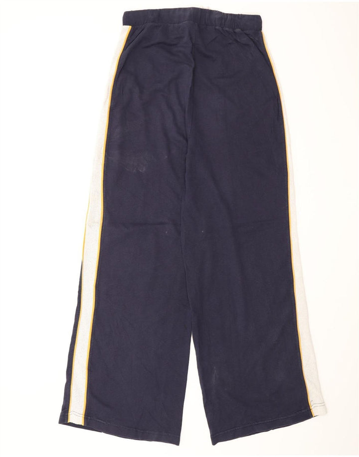 Pantaloni de trening Zara pentru femei UK 12 Medium Bleumarin Colorblock