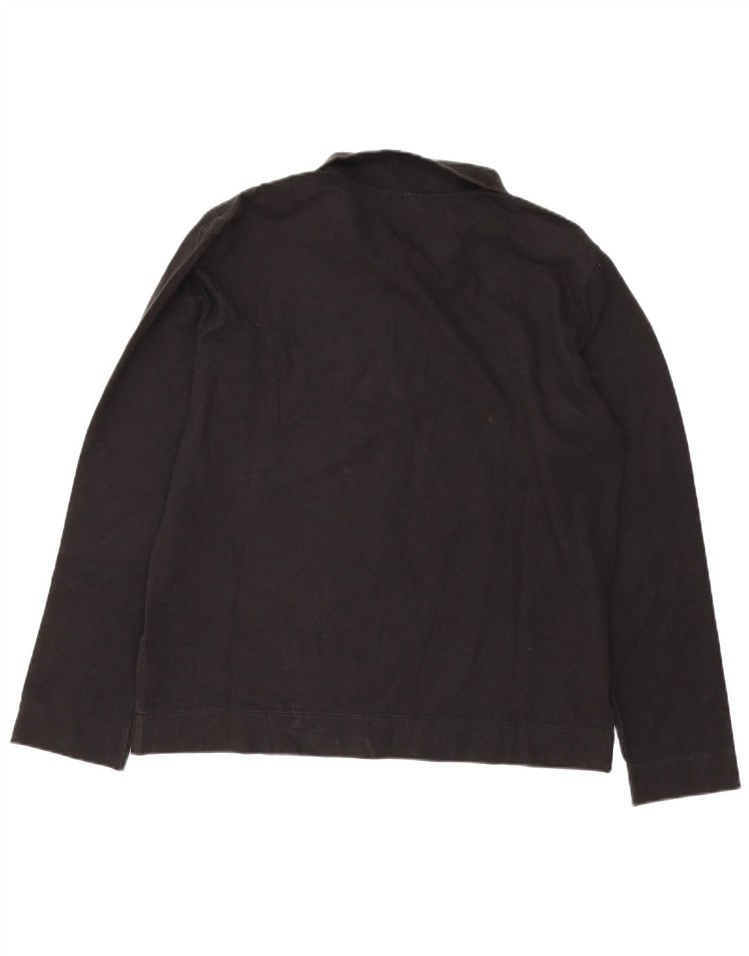 Tricou polo cu mânecă lungă Puma pentru bărbați, bumbac negru mare