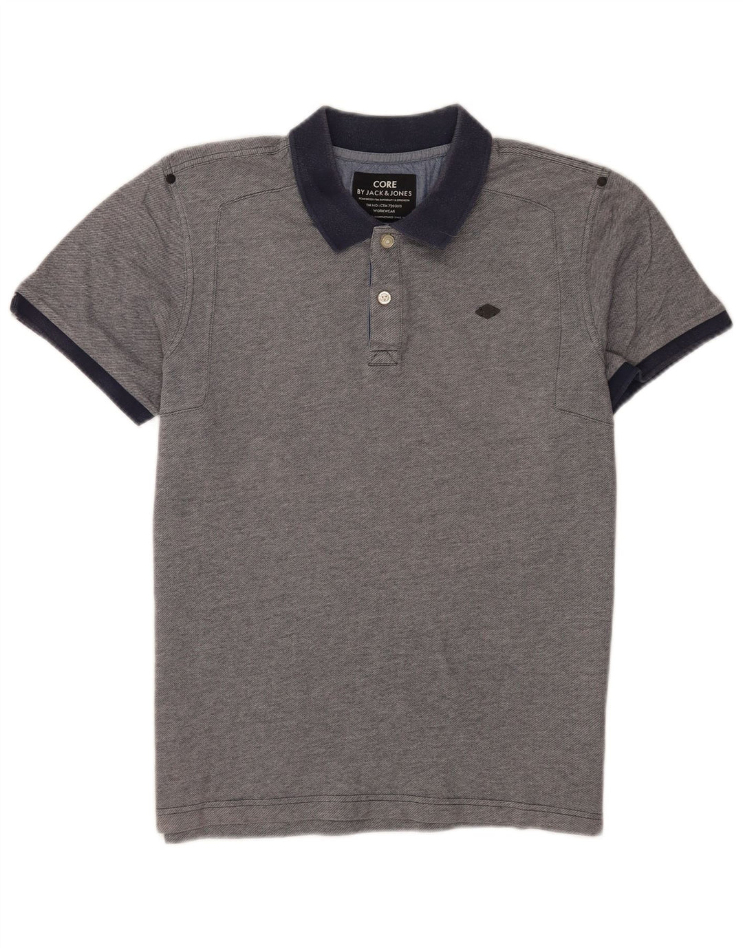 Tricou polo Jack & Jones pentru bărbați XL, bumbac albastru
