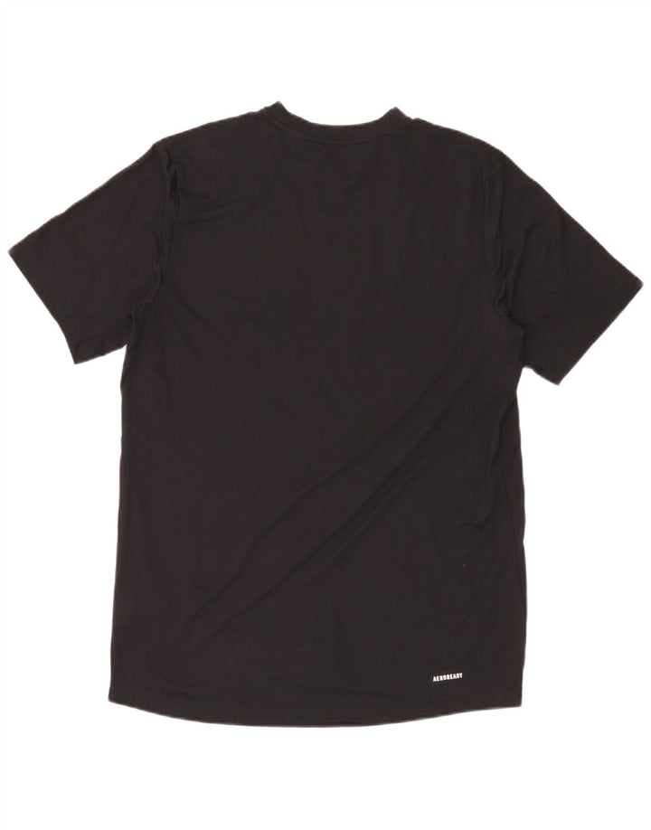 Tricou Adidas Aeroready Graphic Top Medium Negru Poliester