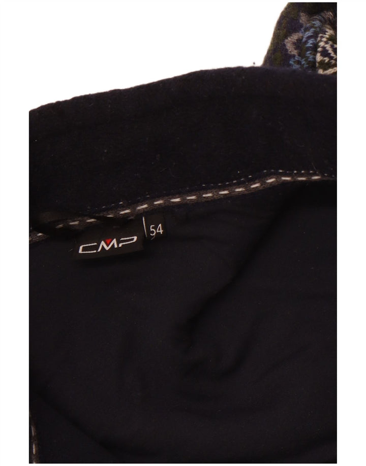 Jachetă fleece pentru bărbați CMP EU 54 2XL Albastru Poliester color bloc