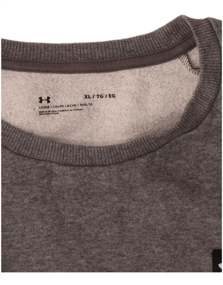 Hanorac pentru bărbați Under Armour Jumper XL, gri pătat