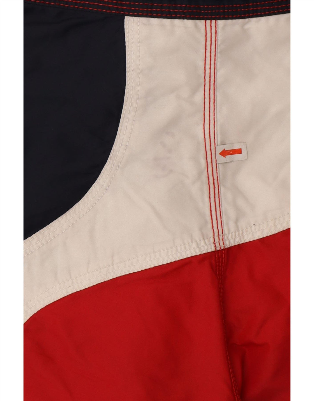 Pantaloni scurți de înot North Sails pentru bărbați, roșii mici, poliamidă color bloc