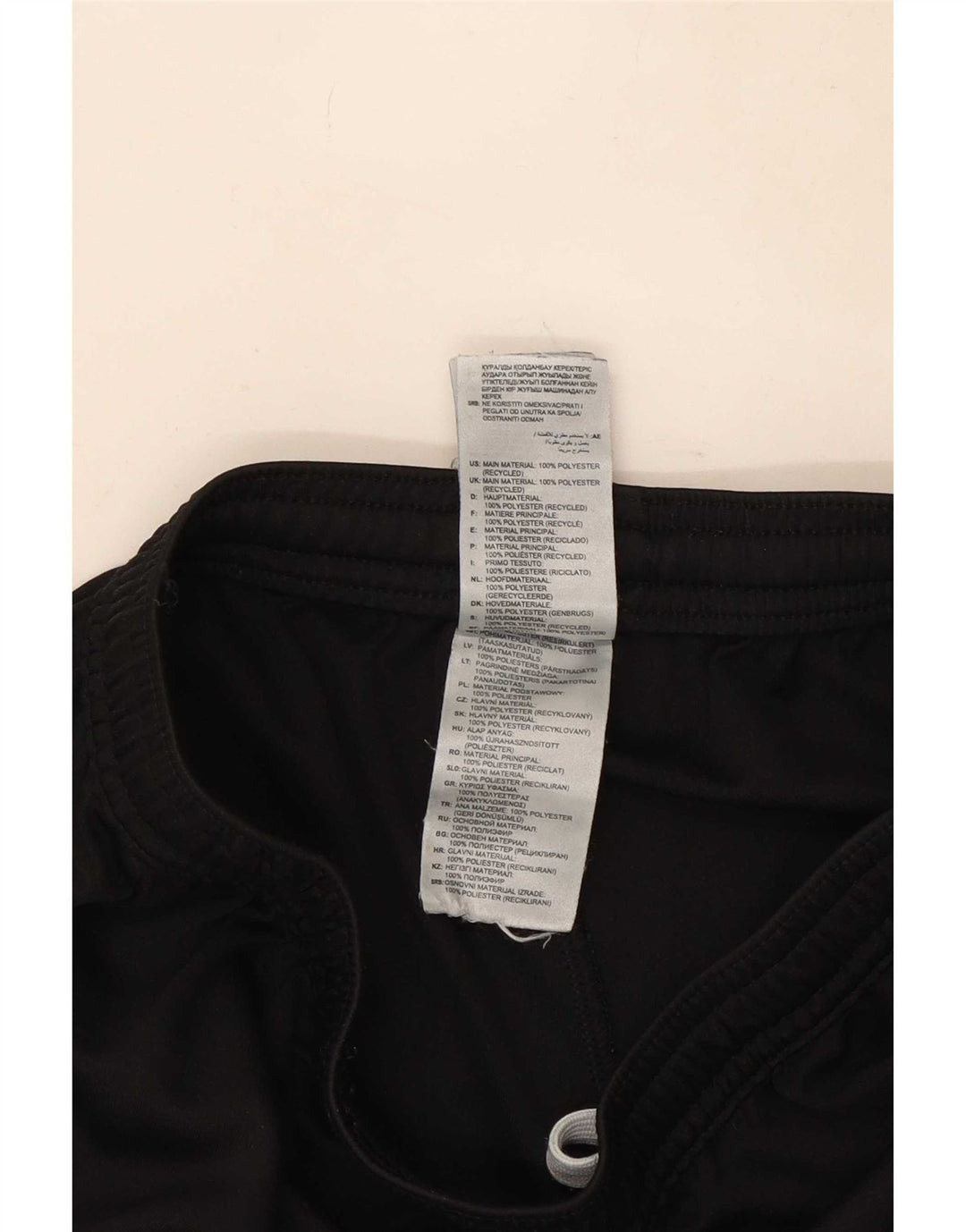 Pantaloni scurți sport Aeroready Adidas pentru bărbați, poliester negru mic