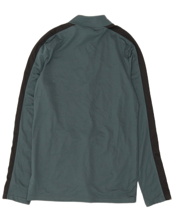Jachetă de top pentru trening Nike Dri Fit Slim pentru bărbați UK 10, color verde, mic