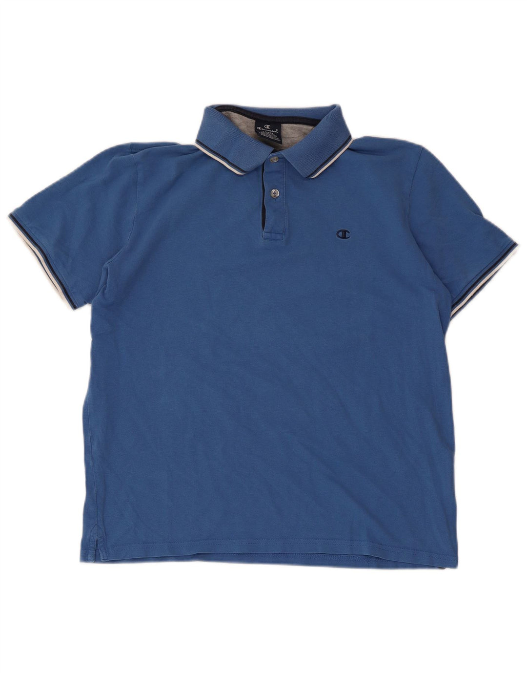 Tricou polo pentru bărbați Champion, mare, albastru, bumbac