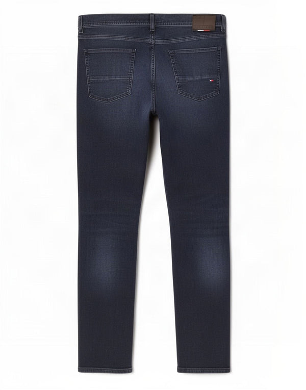 Tommy Hilfiger Mens Bleecker Slim Jeans W38 L32 Navy Blue Cotton