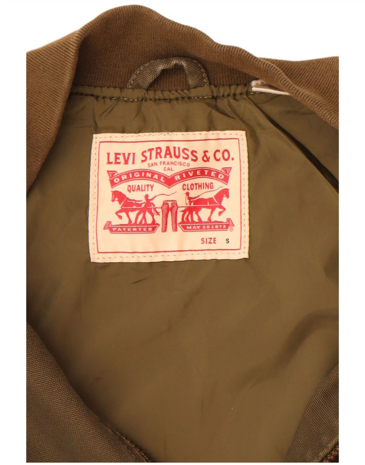Bomber Levi's pentru bărbați UK 36 Small Khaki