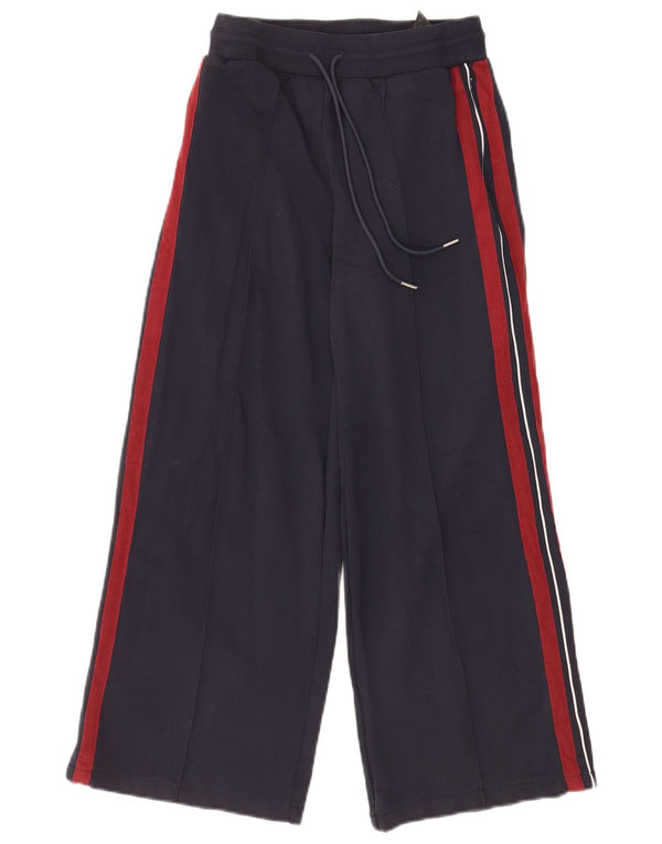 Pantaloni de trening pentru femei Marks & Spencer cu picioare largi UK 6 XS bleumarin
