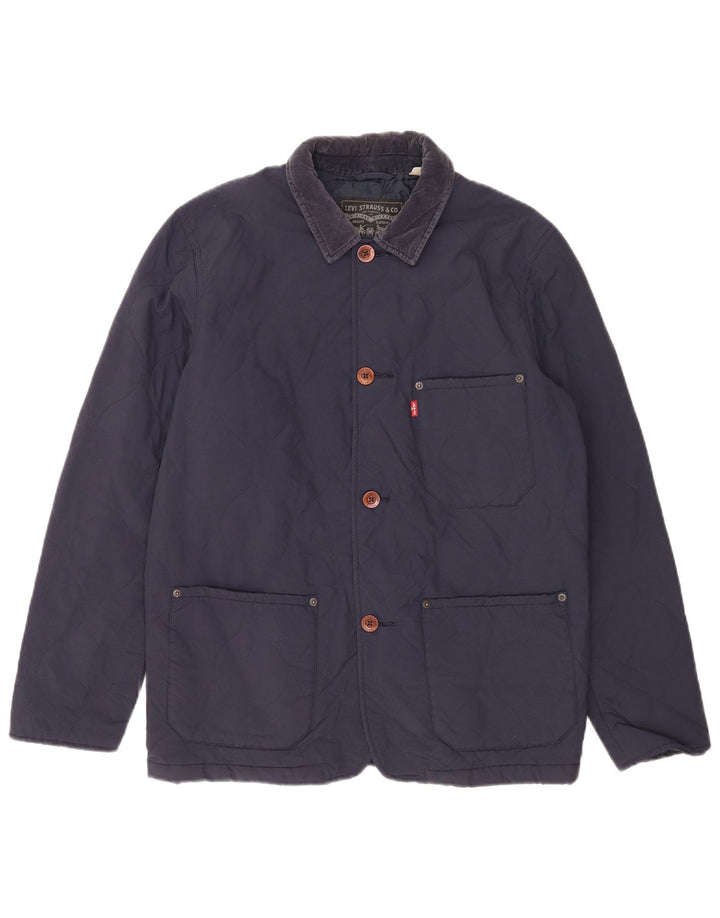 Jachetă matlasată Levi's pentru bărbați UK 38 Medium Bleumarin Poliamidă Clasică
