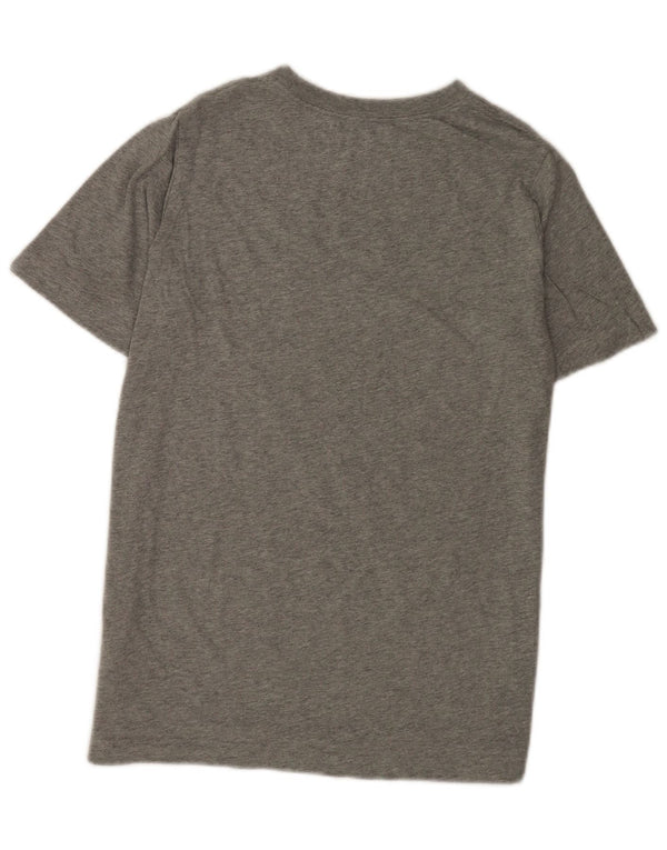 Tricou grafic Nike pentru băieți, cu tăiere standard, 13-14 ani, XL, bumbac gri