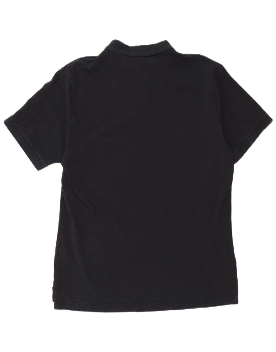 Tricou polo NIKE pentru bărbați, bumbac mediu negru