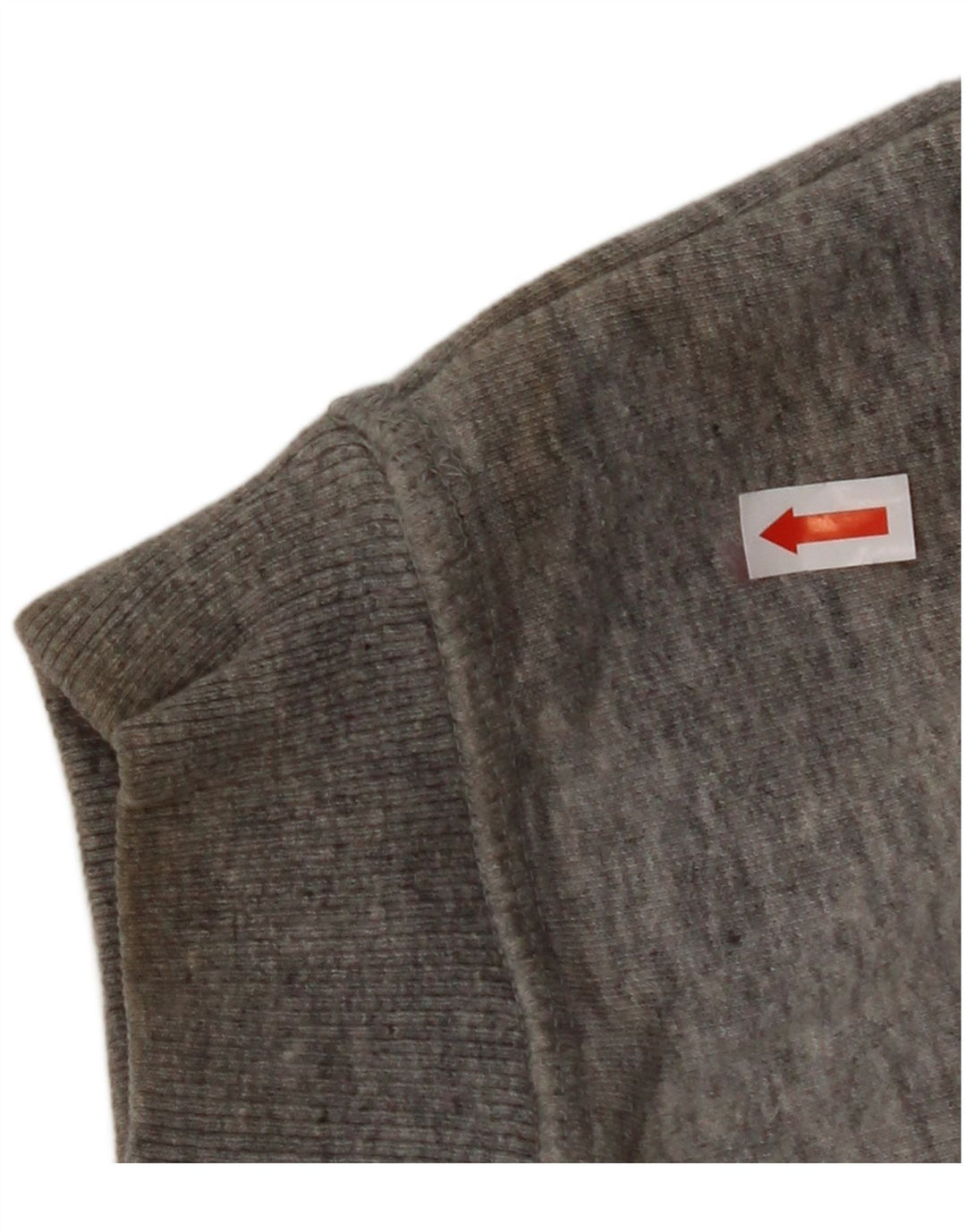 JACK WILLS Pulover supradimensionat pentru femei UK 10 Bumbac gri mic