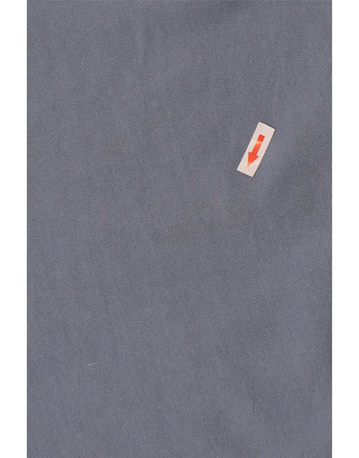 Pulover supradimensionat pentru femei Topshop UK 16, mare, albastru, bumbac