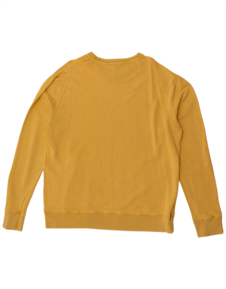 Cos Hanorac pentru bărbați Jumper XL Bumbac galben