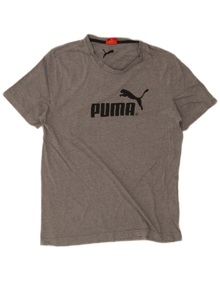 Tricou grafic Puma pentru bărbați Top Medium Gri Flecked