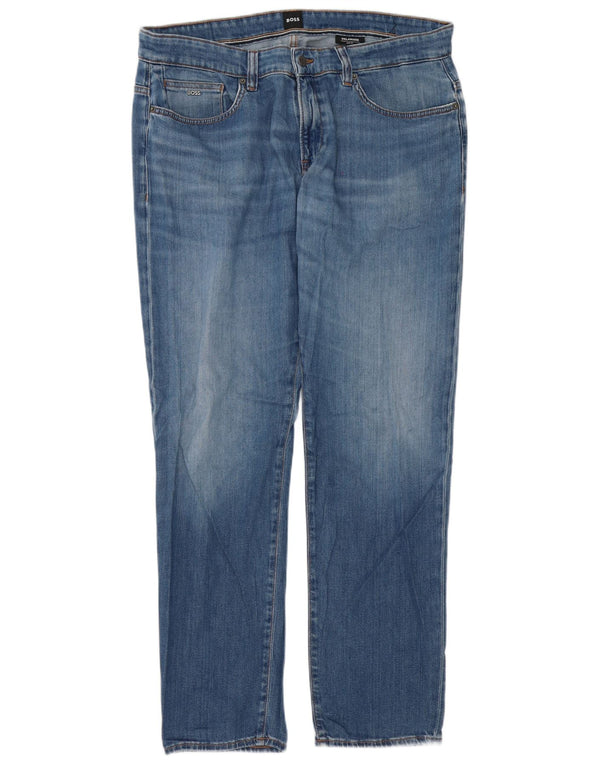 Blugi pentru bărbați Hugo Boss Delaware Slim W40 L32 Albastru