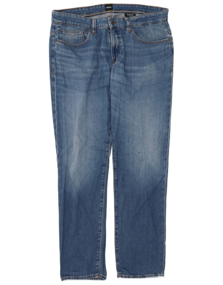 Blugi pentru bărbați Hugo Boss Delaware Slim W40 L32 Albastru