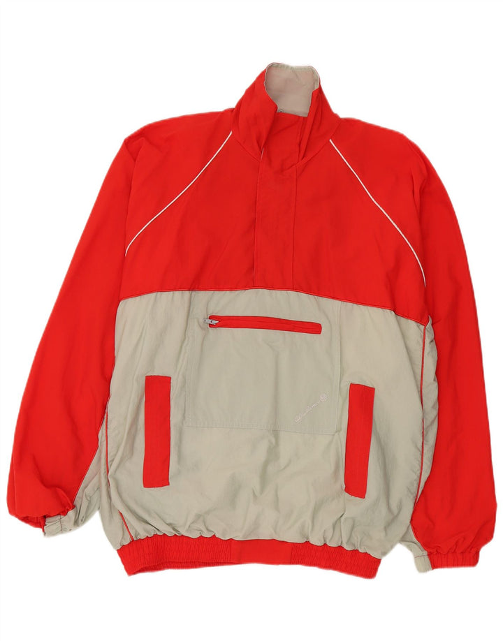 Trening Pulover Vintage pentru bărbați Jachetă XL, roșu, bumbac color bloc
