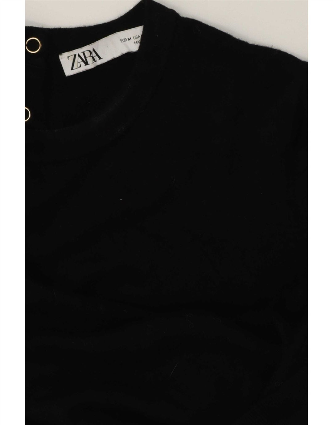 Tricou pentru femei Zara UK 14 Medium Negru