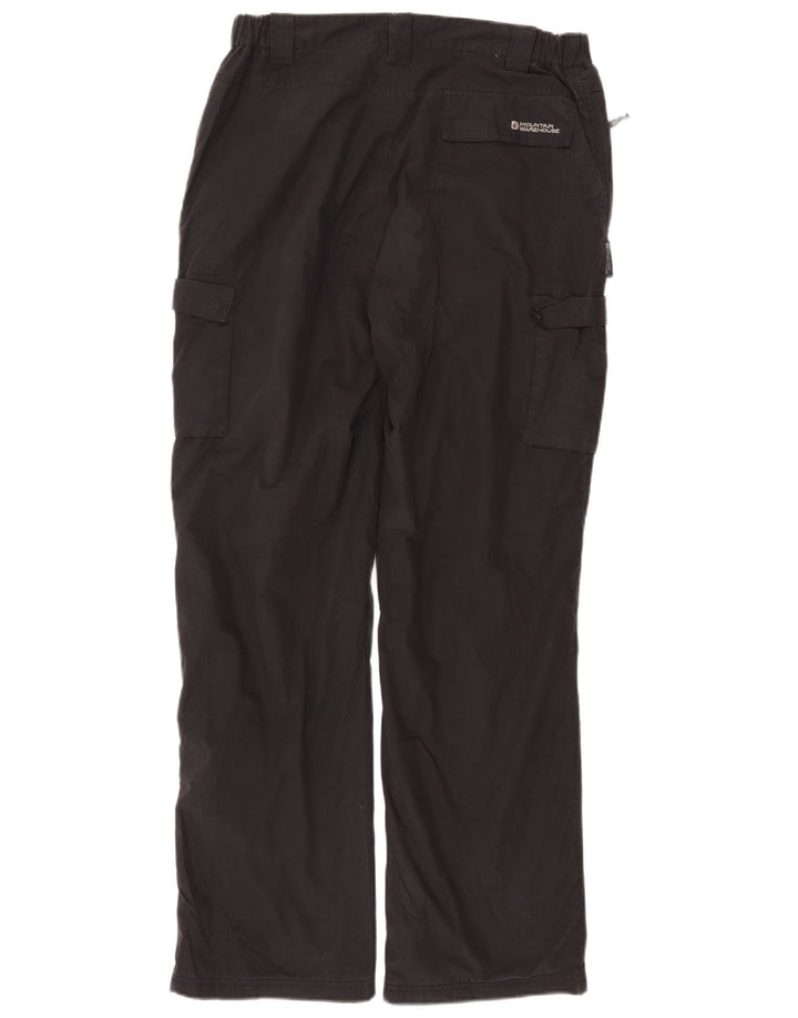 Pantaloni cargo drepti pentru bărbați Mountain Warehouse W36 L32 poliester gri